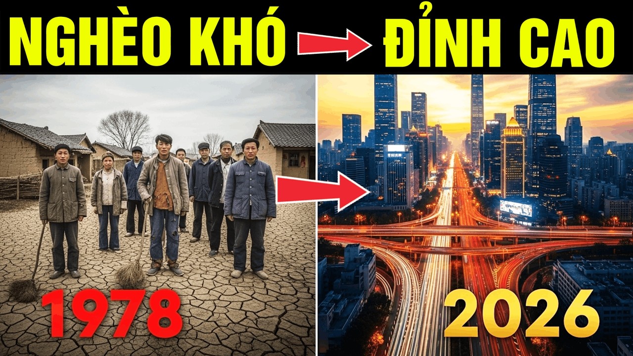 Trung Quốc Thoát Nghèo 800 Triệu Người Trong 40 Năm.