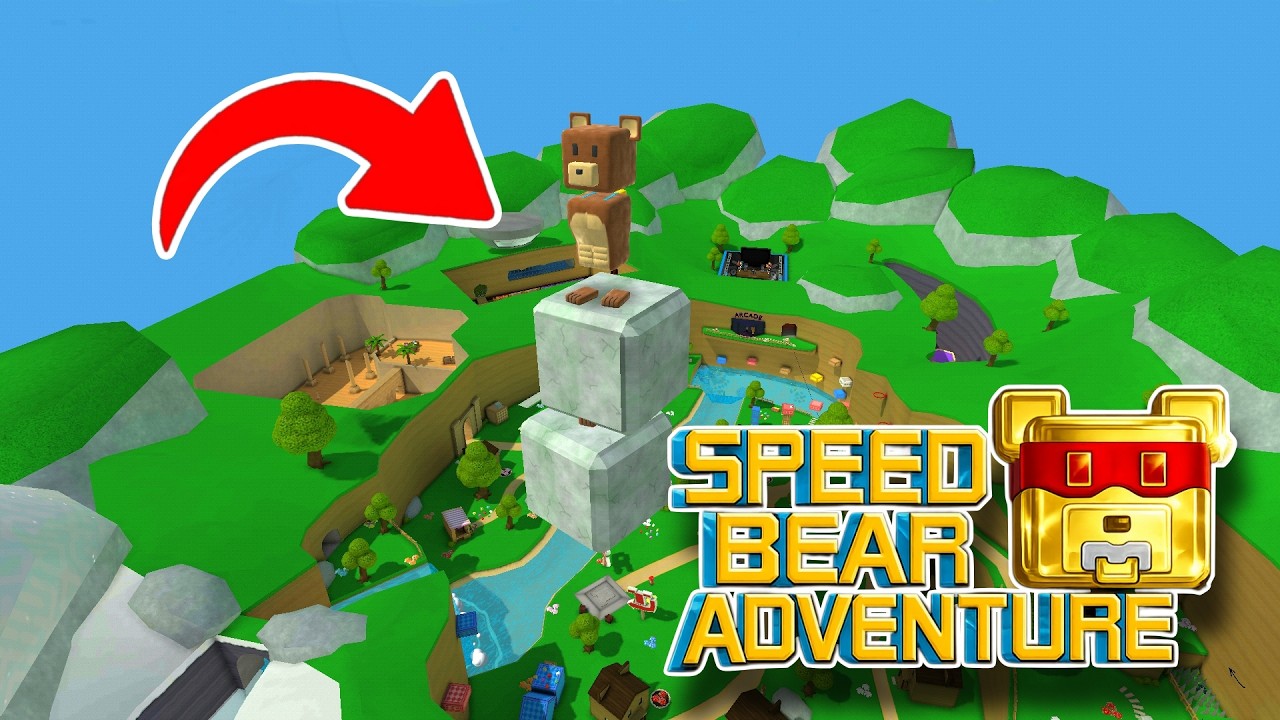 Super Bear Adventure Gameplay Walkthrough - Take 2 Stone for Fly🕊️
