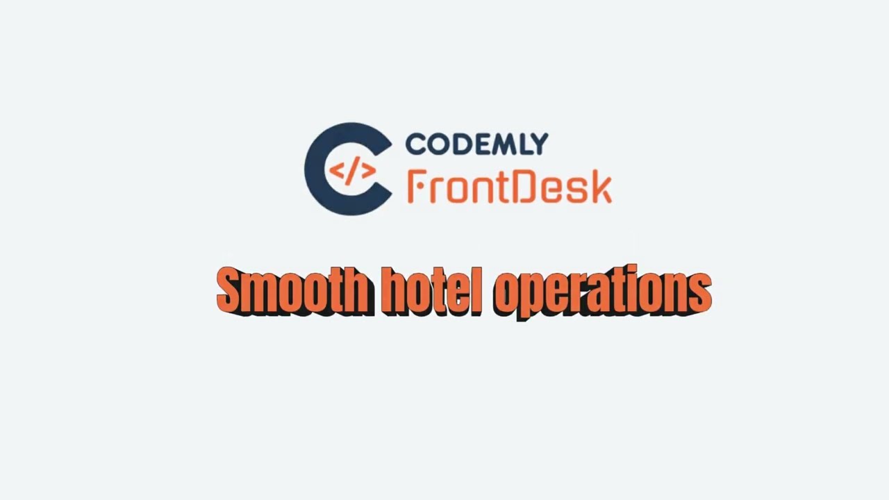 Codemly Frontdesk Tutorial | Simple Hotel Management Software