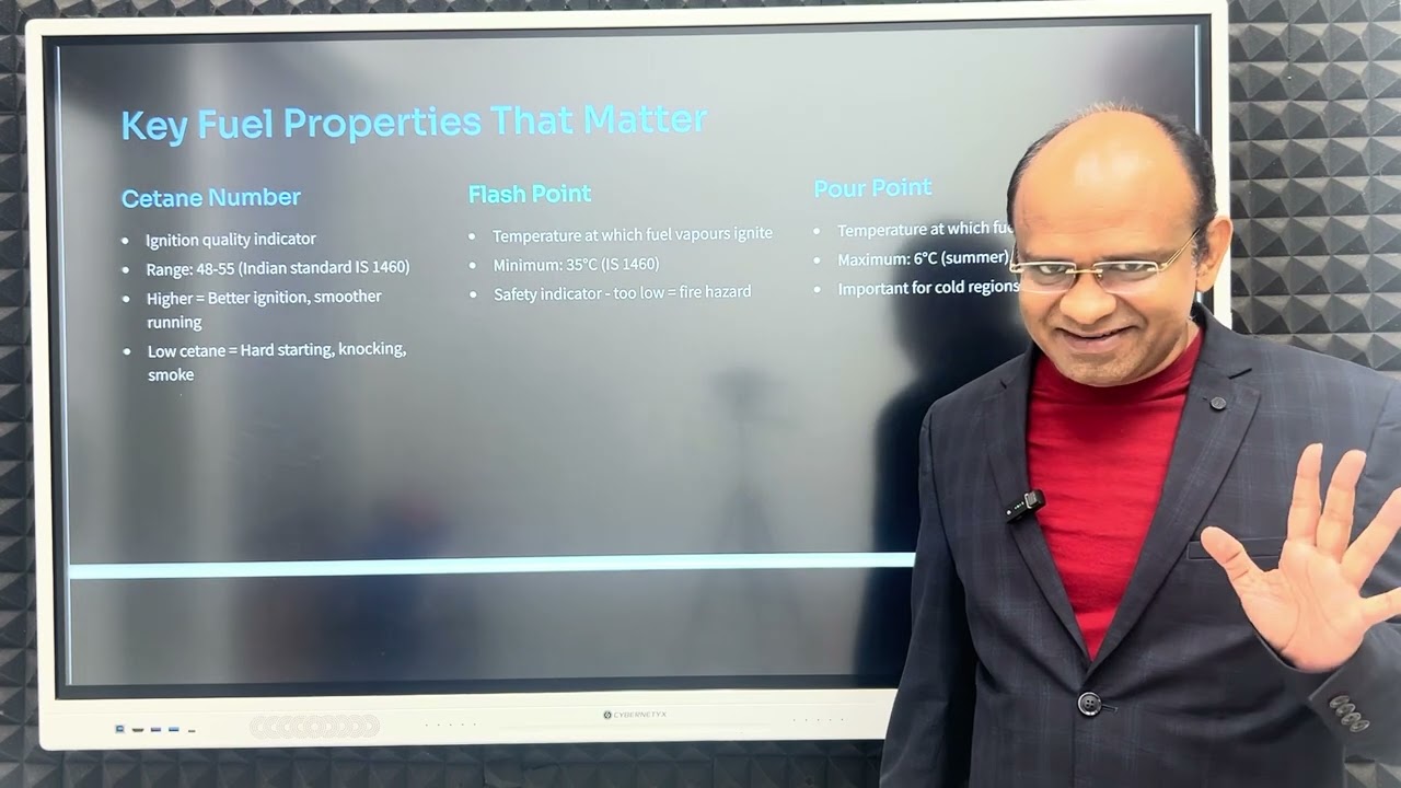 High Speed Diesel (HSD) Explained | Fuel Properties That Affect DG Performance