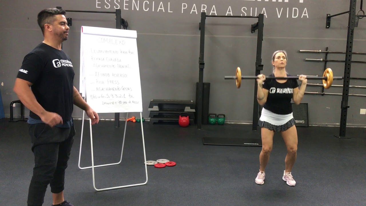 Oxigênio Dentro de Casa - Treino com Barras e Anilhas - DESAFIO: COMPLEXO