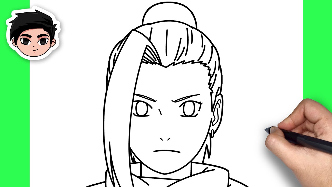 How To Draw Ino | Naruto - Easy Step By Step