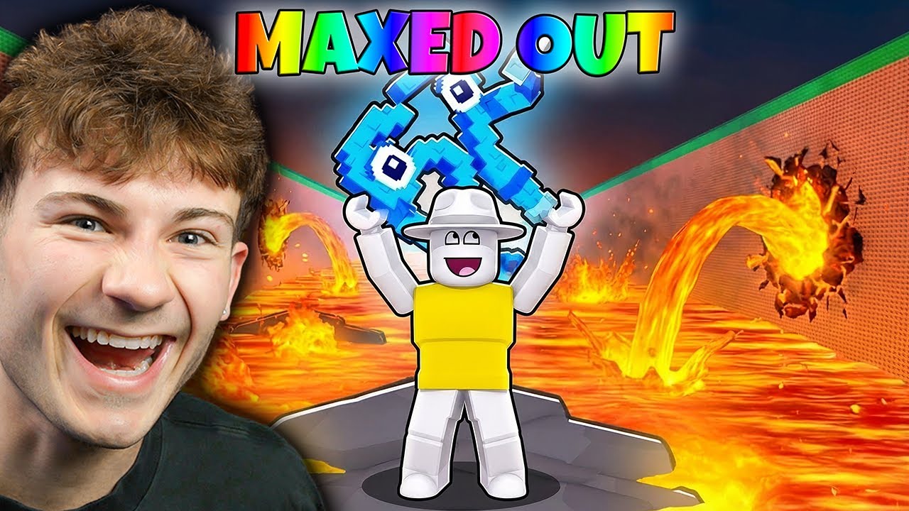 Noob to Pro in Survive LAVA for Brainrots!
