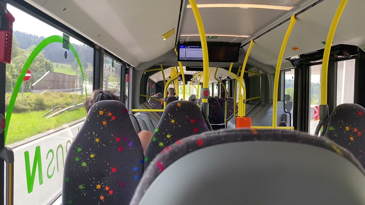 Full kickdown 100km/h Mercedes Benz Citaro C2 GÜ Mild-Hybrid