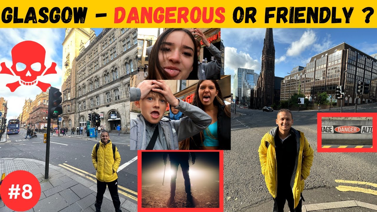 Is GLASGOW DANGEROUS OR  friendly ? | Beautiful city CENTRE of GLASGOW | Must visit in  the UK