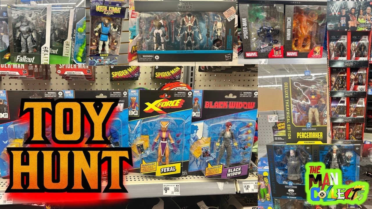 ОХОТА ИГРУШЕК | Новые находки Marvel Legends и Batman Returns! GameStop, Target и ROSS тоже! #охо...
