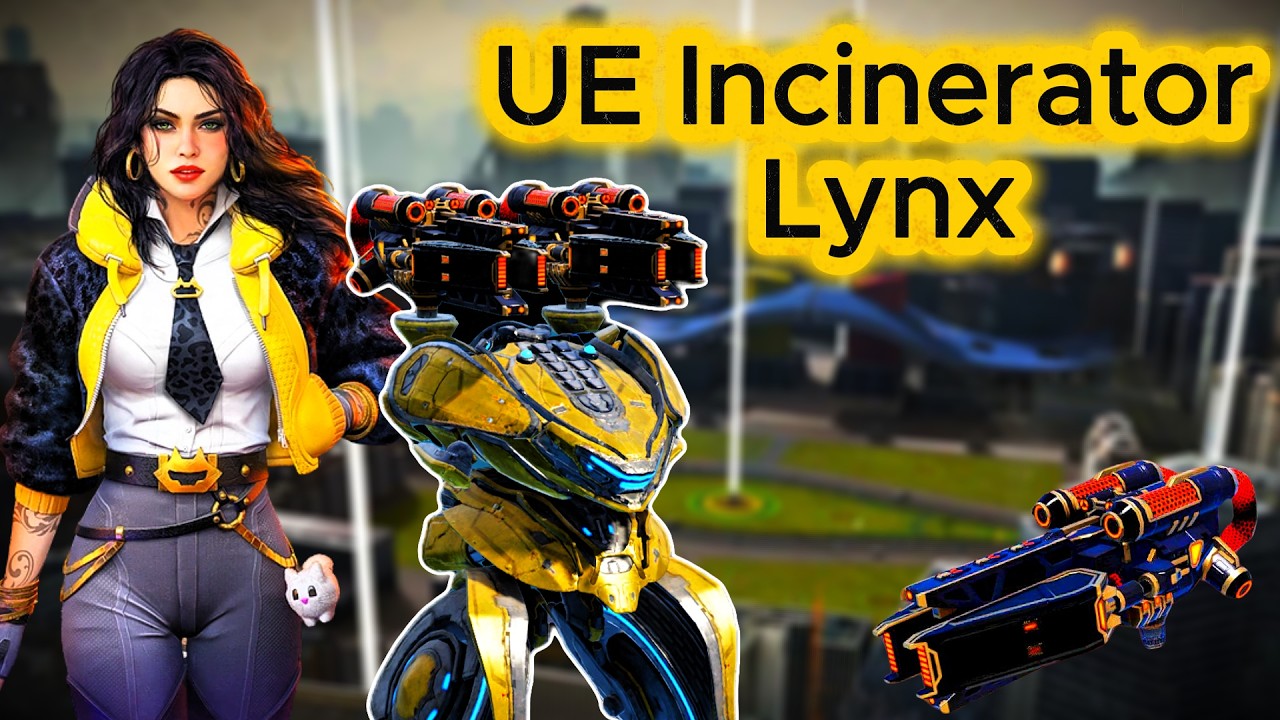 UE Incinerator Lynx Build Test | War Robots Test Server