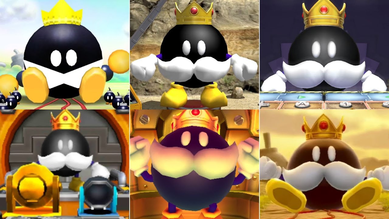 Evolution Of King Bob-omb Minigames In Mario Party Games [2003-2024]