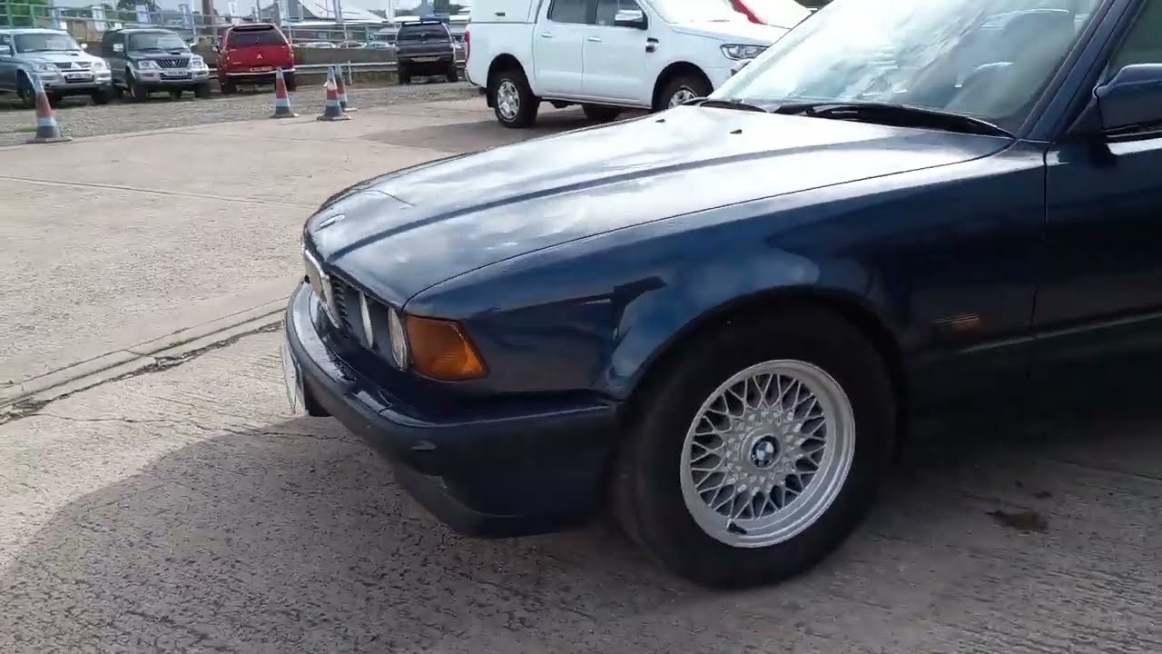 Reg = L690GYH BMW 1993 Petrol in Blue Color 2997 Cylinder Capacity