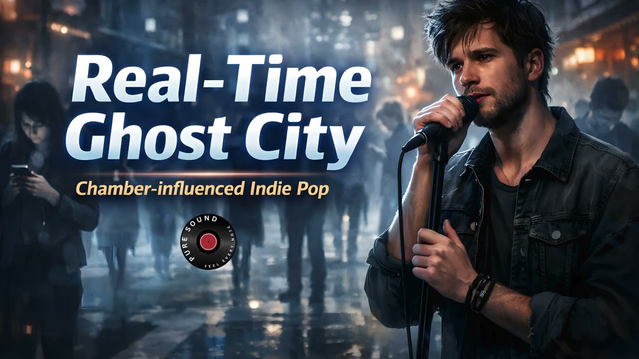 Real-Time Ghost City | Indie Chamber Pop | Melancholic & Cinematic | Official Audio