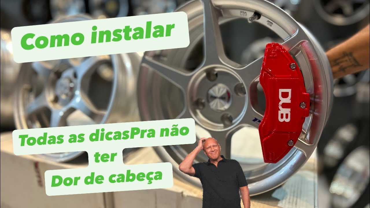 Capas pinça de freio Dub como instalar e todas as dicas pra não ter dor de cabeça