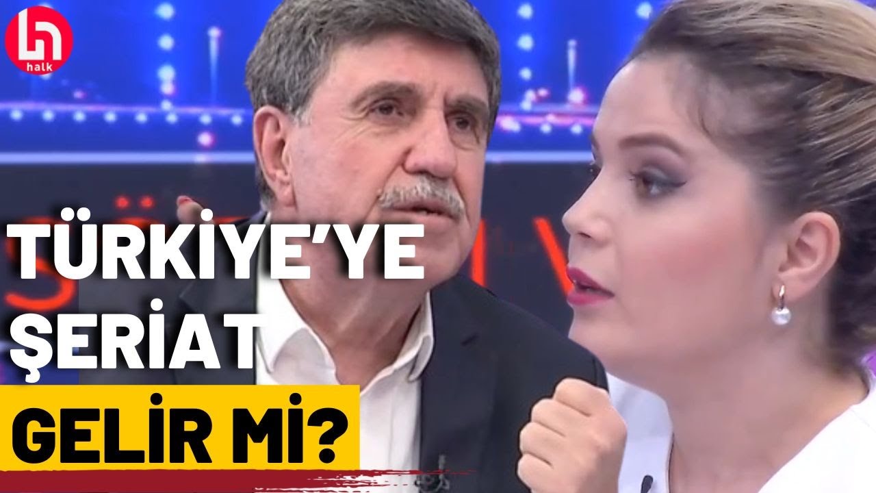 Stüdyoda gergin anlar... Seyhan Avşar ile Altan Tan'ın 'şeriat' tartışması!