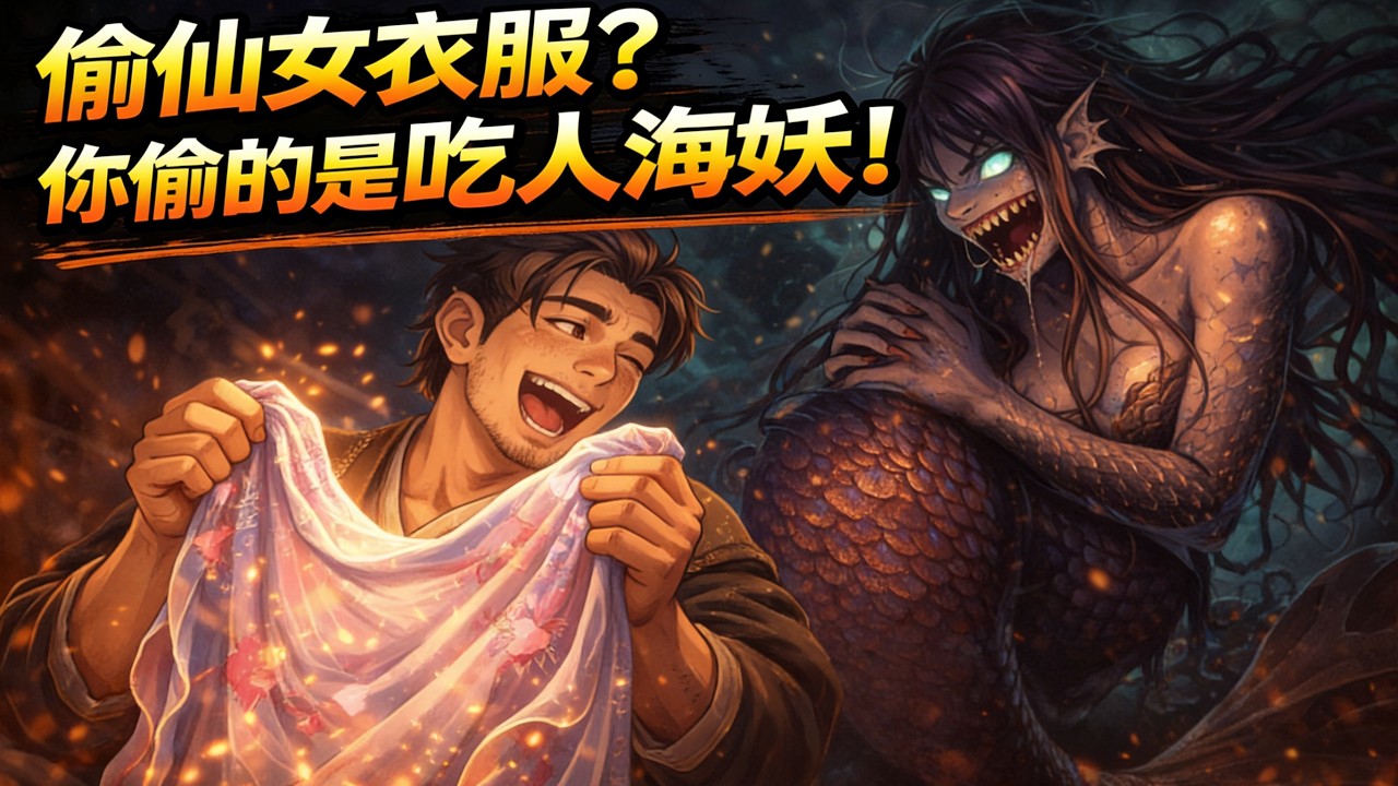 【完整短劇】❤️太狂了！滿級海妖被拐到人間，竟把極品渣男當成「長期飯票」，一口一個嘎嘣脆！#短劇