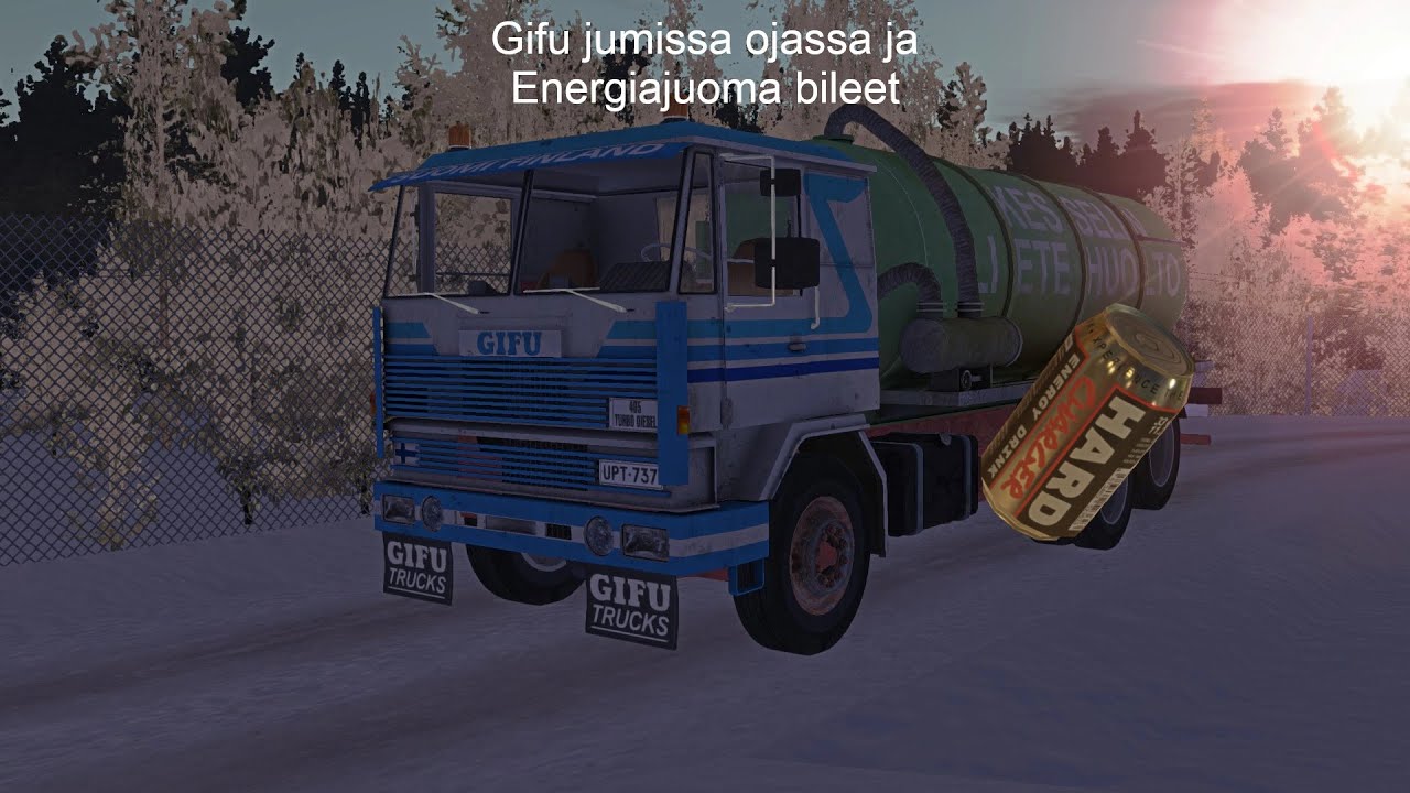 My Winter Car jakso 5. Gifu jumissa ojassa ja Energiajuoma Bileet!!!