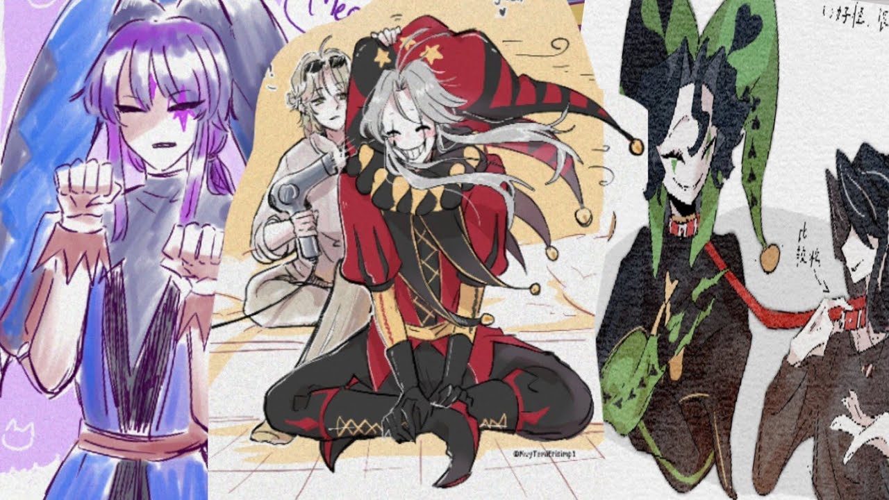 Pierrot and Harlequin appear in the most unexpected places. (comic dub) the freak circus