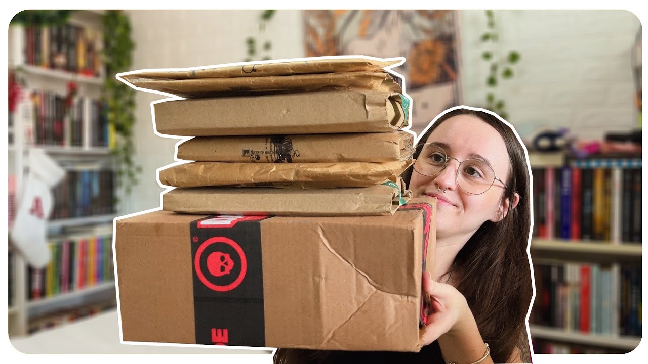 unboxing: muitos livros! 📖✨ *presentes & mimo da darkside books*