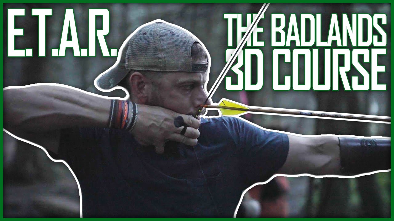 E.T.A.R. | THE BADLANDS 3D COURSE with Friends! | The Push Archery