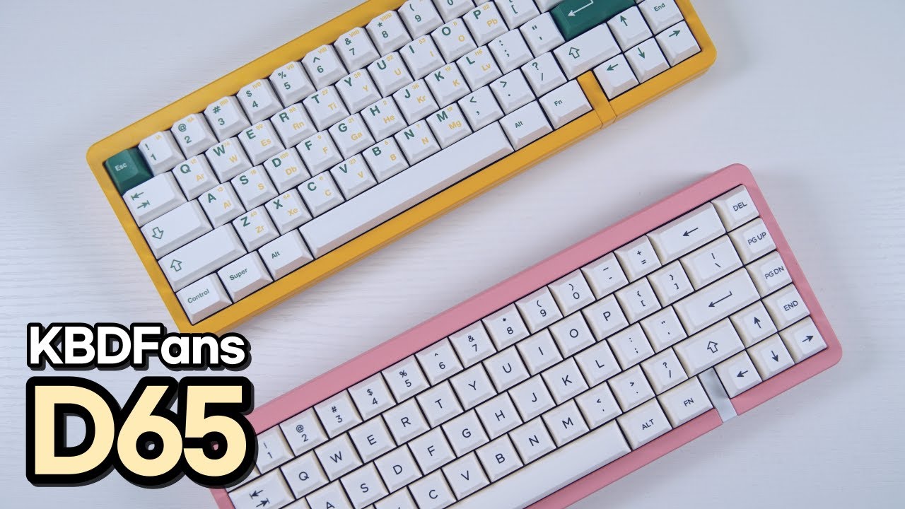 예뻐서 두개나 사버렸다?! KBDFans D65