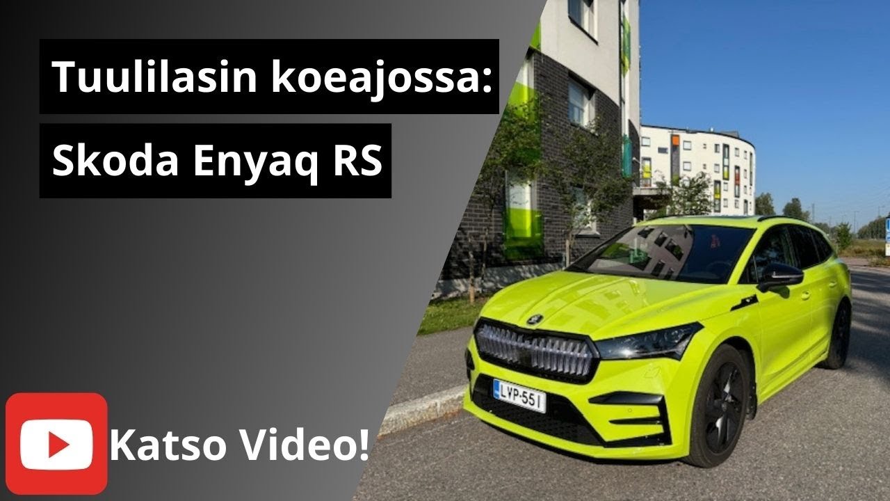 Viikon auto: Skoda Enyaq RS