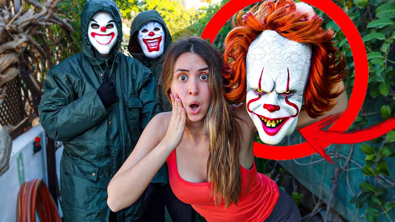LE QUITO LA MÁSCARA AL PAYASO Y ME HAGO PASAR POR ÉL!!
