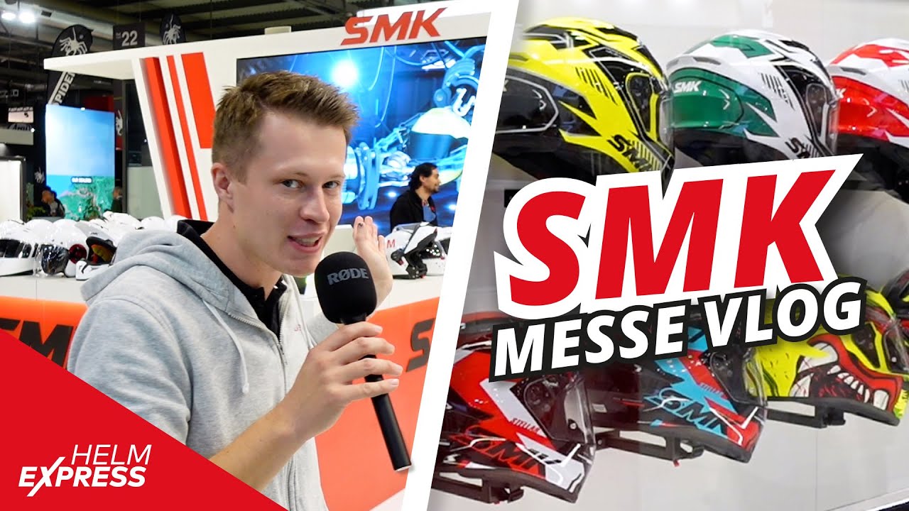 NEU, sehr preiswert & mit neuer Helmprüfnorm - Motorradhelme von SMK [EICMA 2022]