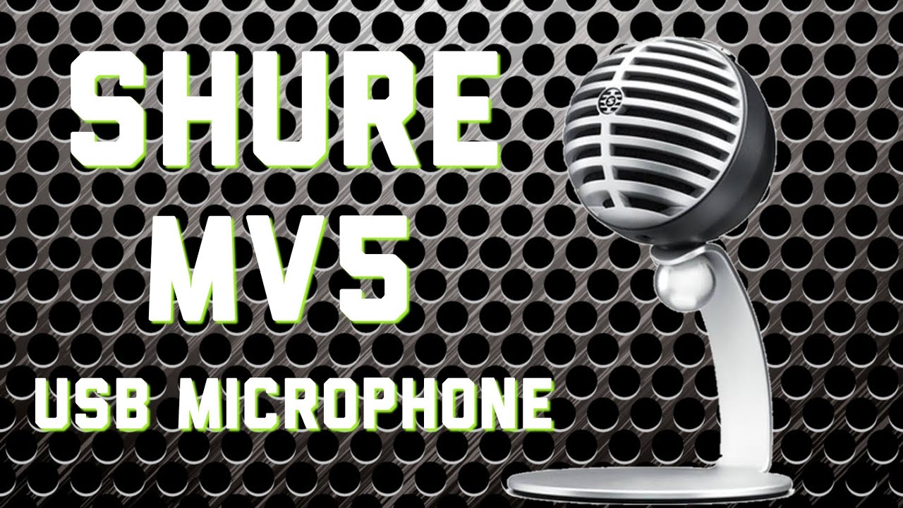 SHURE MV5 USB Microphone Review / Demo