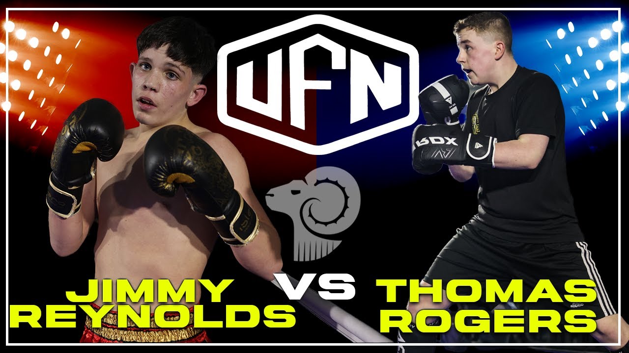 Jimmy Reynolds vs Thomas Rogers NOVICE JUNIOR KICKBOXING