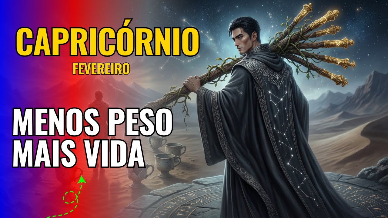 CAPRICÓRNIO♑ Nem toda RESPONSABILIDADE é sua MISSÃO 🔥 FEVEREIRO