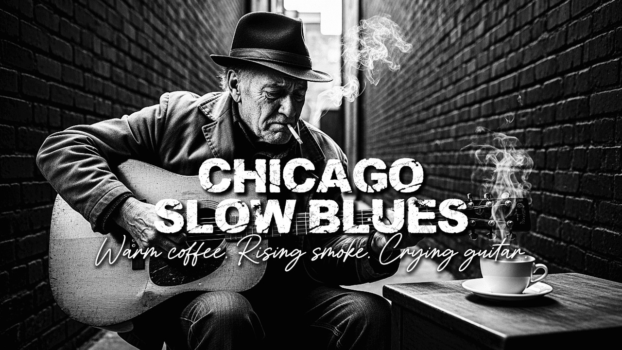 Chicago Slow Blues Lounge – Smooth Blues Songs for Whiskey Nights & Relaxing