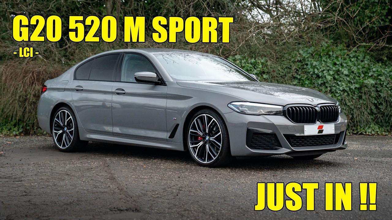 BMW G20 520d M Sport LCI в цвете Berina Grey - Новинка