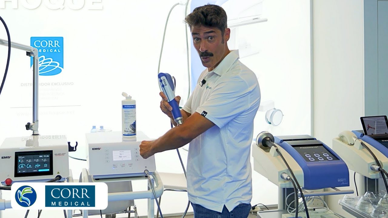 Lo mejores en ondas de choque 👉 CORR MEDICAL #fisiolution
