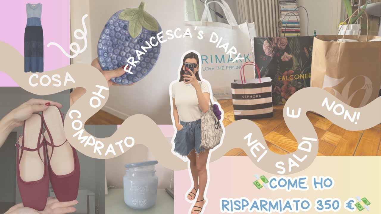 SHOPPING SALDI ESTIVI - Zara, Primark, Falconeri e Sephora