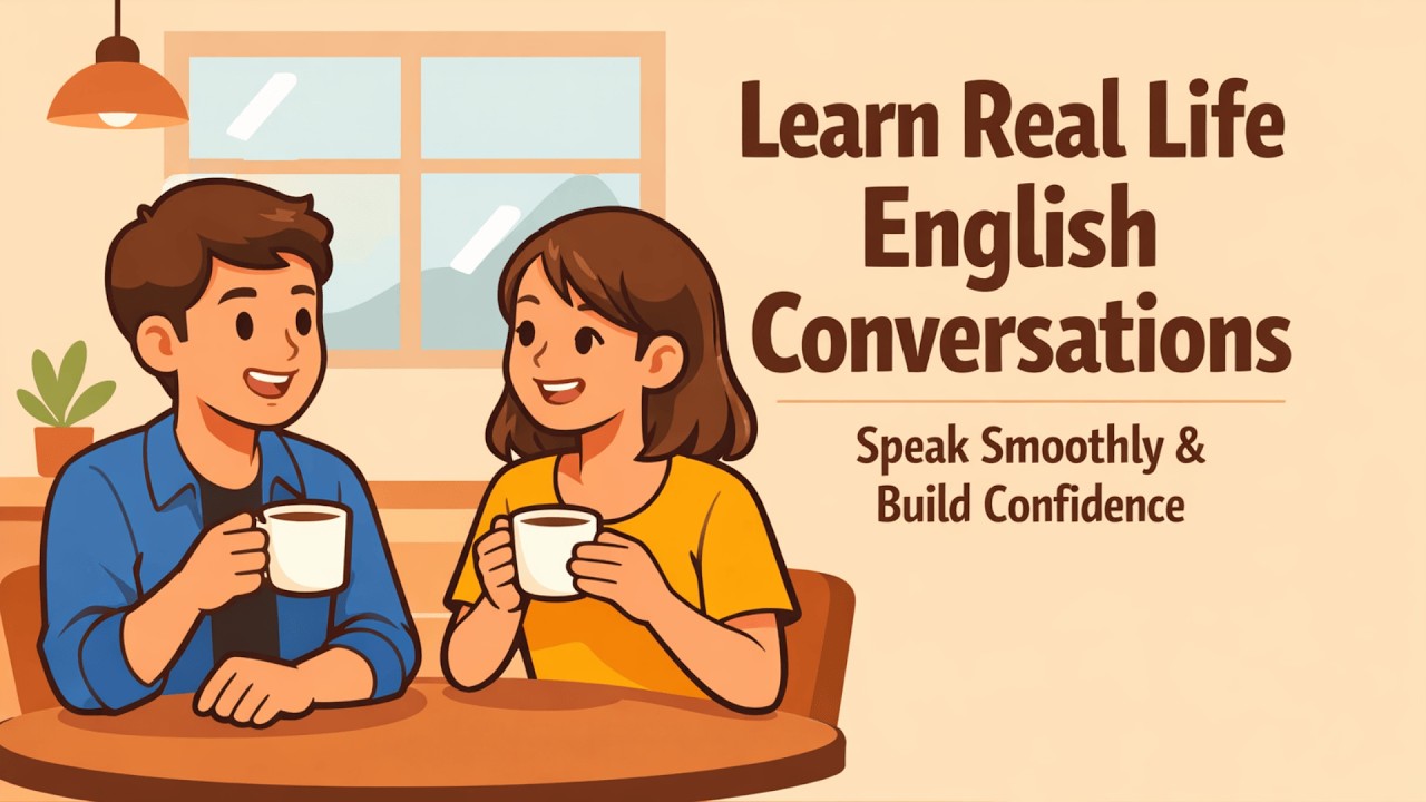 Real Life English Conversations for Beginners | Speak Smoothly, Build Confidence & Learn Fast !