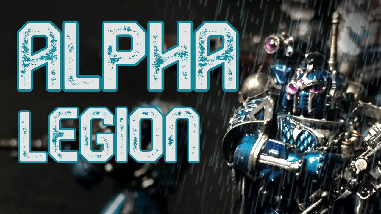 Painting an ALPHA LEGION army for HORUS HERESY!