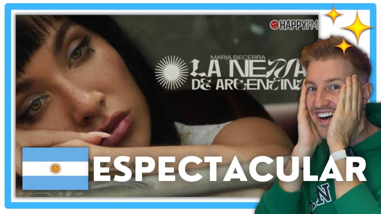 *Reacción* MARIA BECERRA - LA NENA DE ARGENTINA (Official Video)