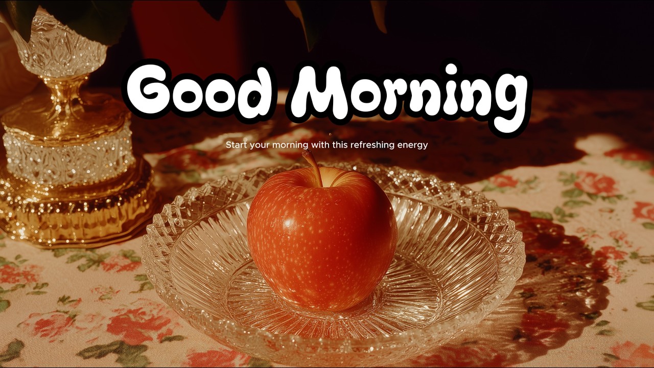 (no lyrics) Music & Ambience | Morning Energy Lofi Mix🍎