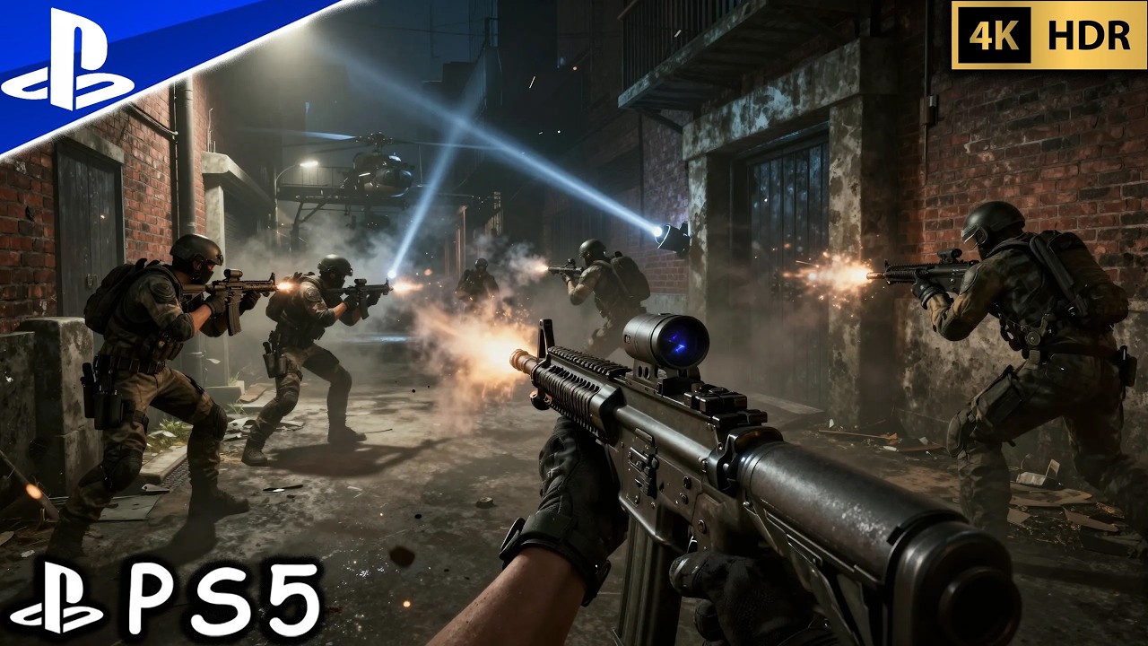 CIA TAKES DANGEROUS GUNFIGHT IN CHINA HONG KONG STREETS WAR / Call of Duty Gameplay (PS5 4K60)
