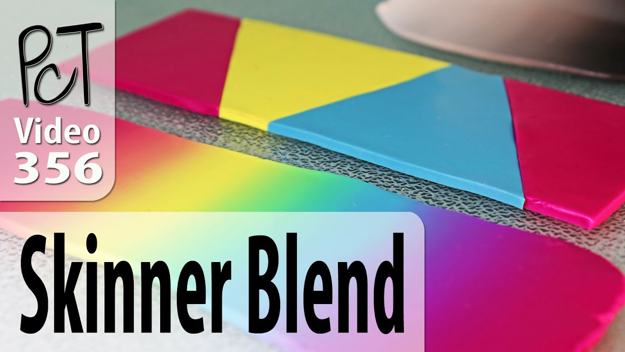 How To Make A Polymer Clay Skinner Blend