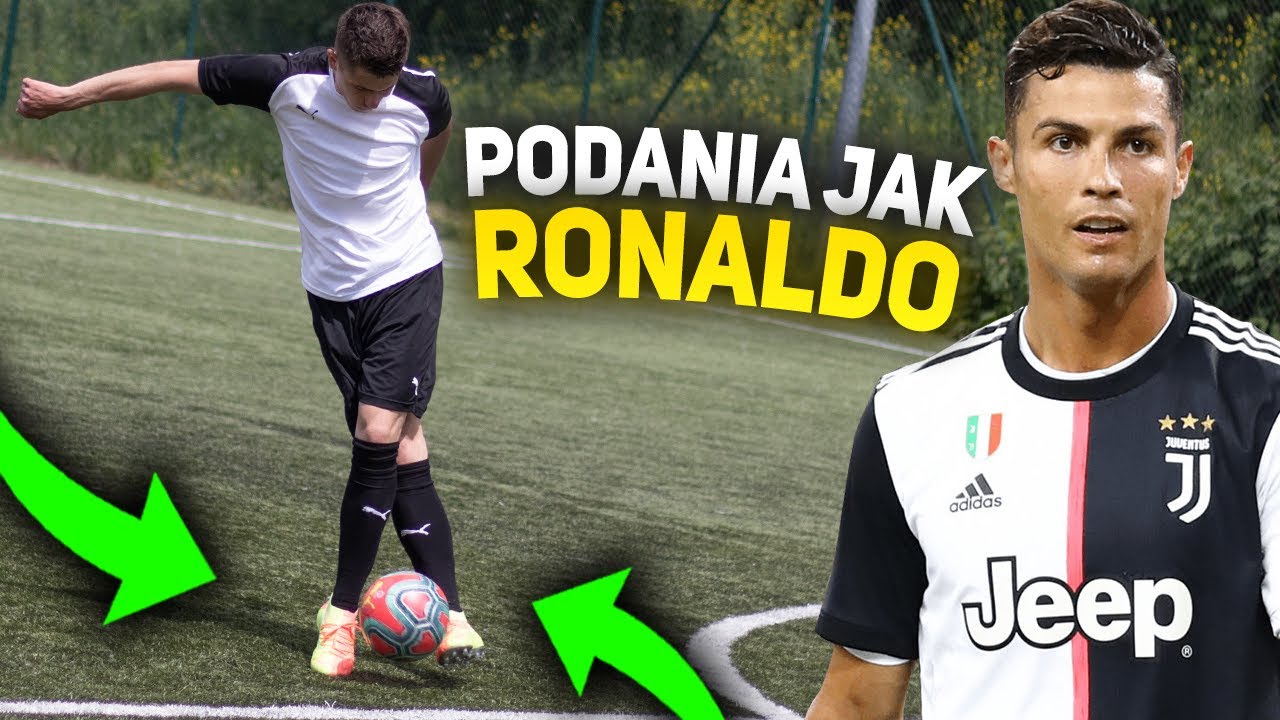 5 SPOSOB&Oacute;W JAK PODAWAĆ PIŁKĘ JAK RONALDO - PORADNIK PIŁKARSKI | QESEK