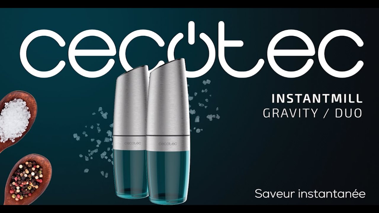 Moulin &eacute;lectrique InstantMill Gravity Duo