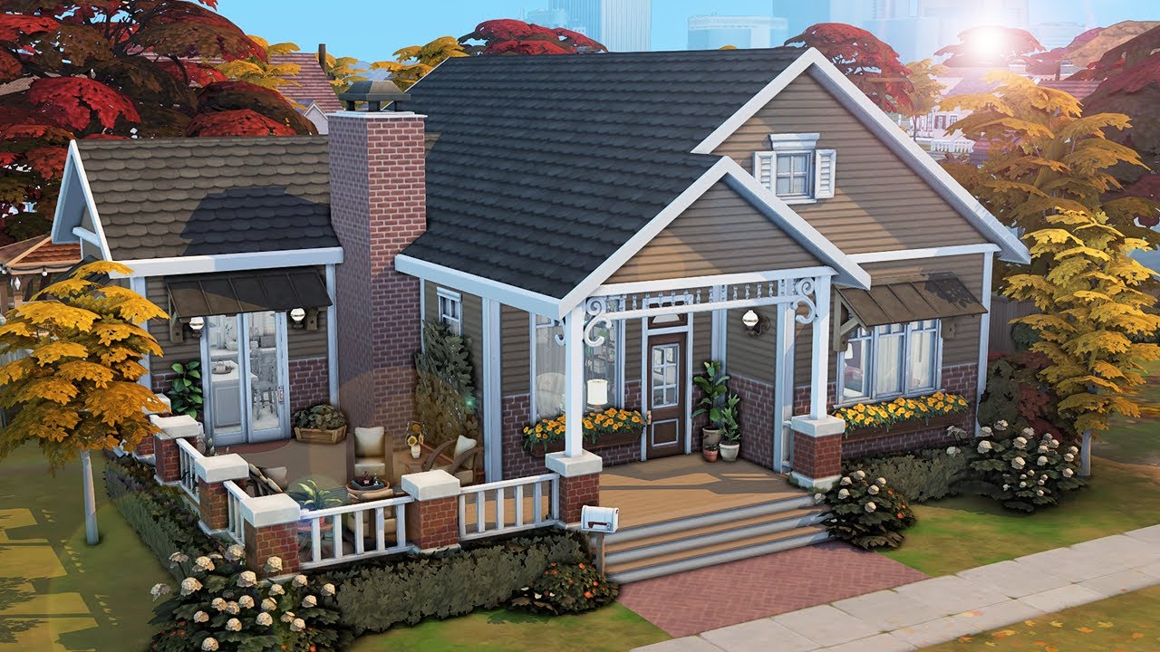 Boho Bungalow || The Sims 4: Speed Build