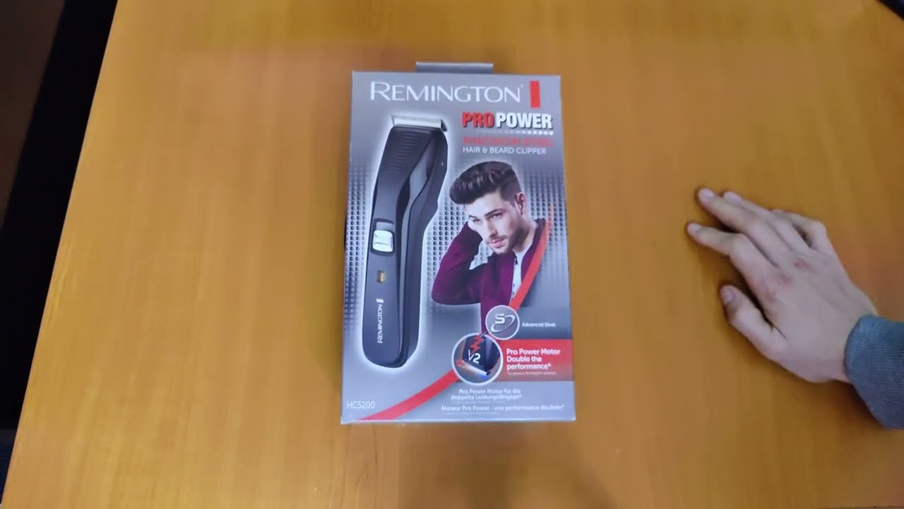 Aparat de tuns Parul & Barba Remington HC5200 Unboxing