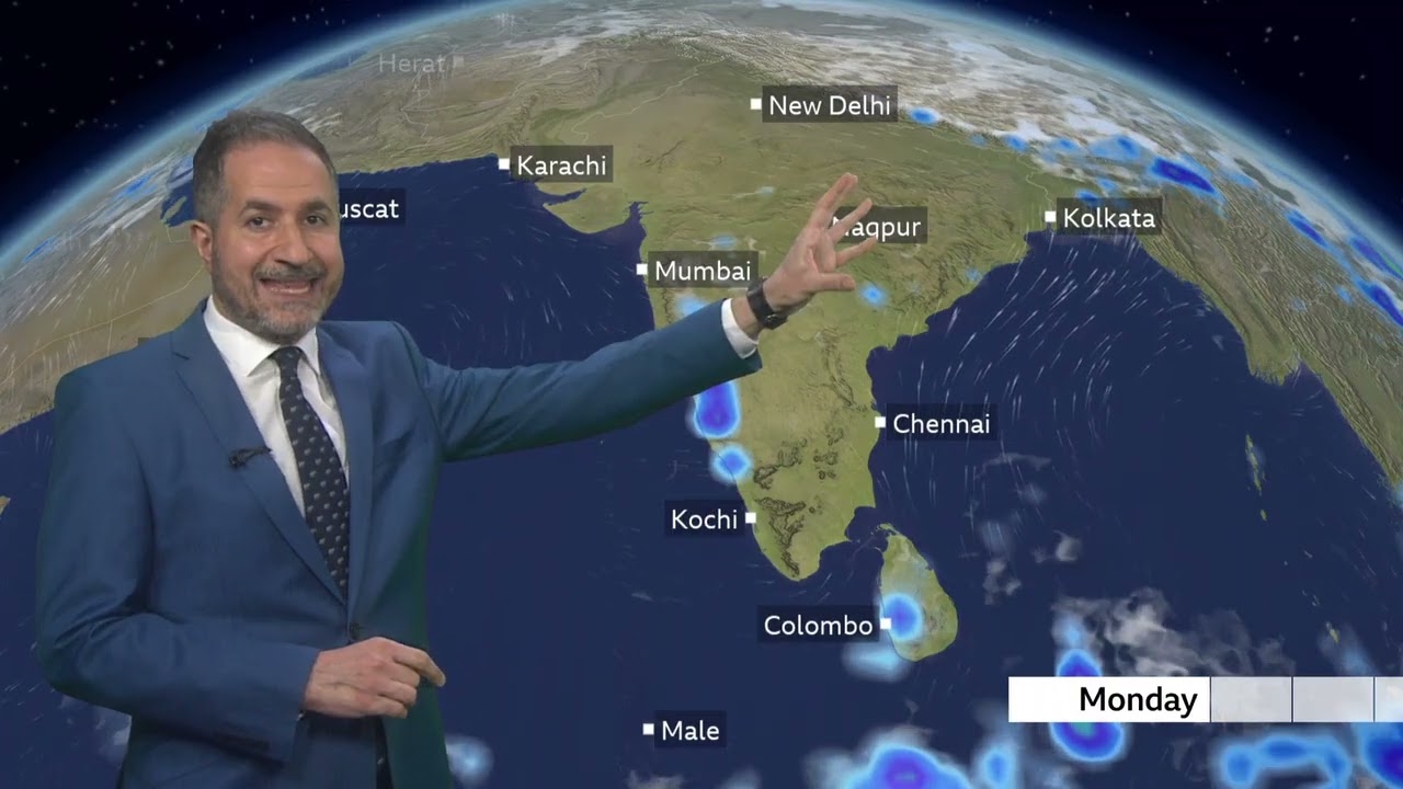 BBC Weather Today in SOUTH and CENTRAL ASIA - April 19th, 2026