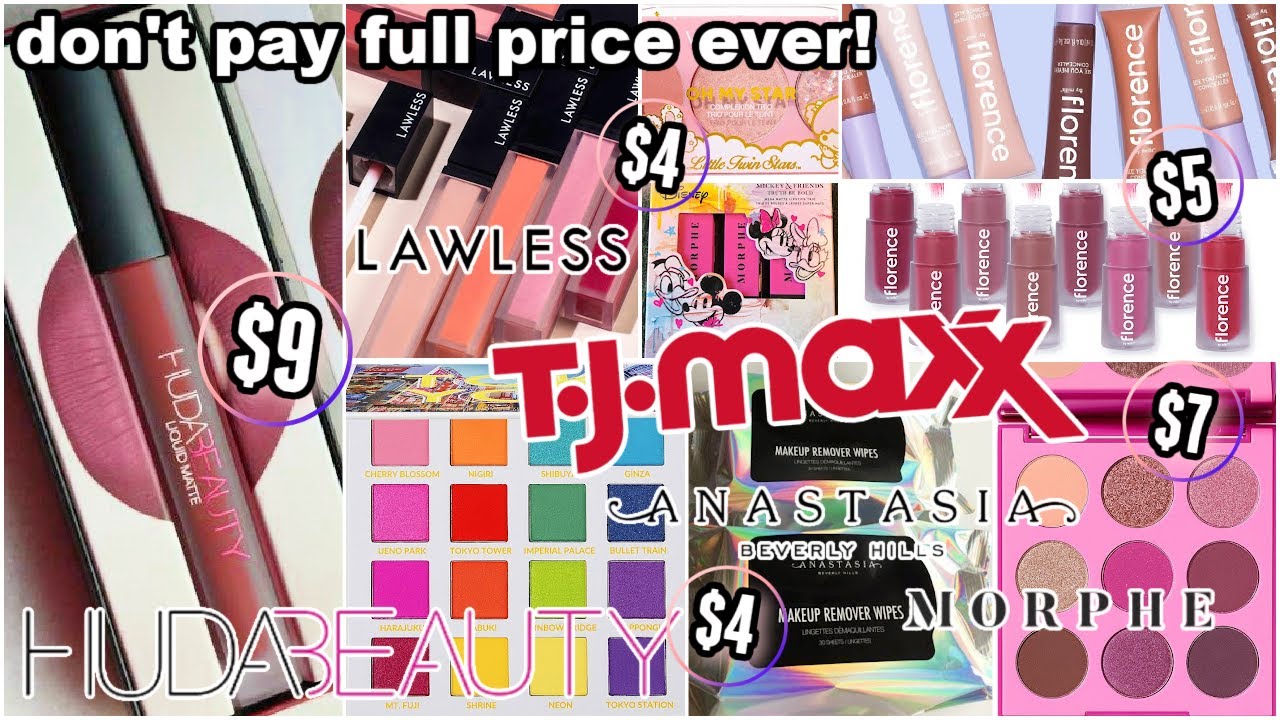 TJ MAXX & MARSHALLS LEVELED UP!! HUDA BEAUTY, LAWLESS, ABH, FLORENCE by MILLS, SMASHBOX & MORE!