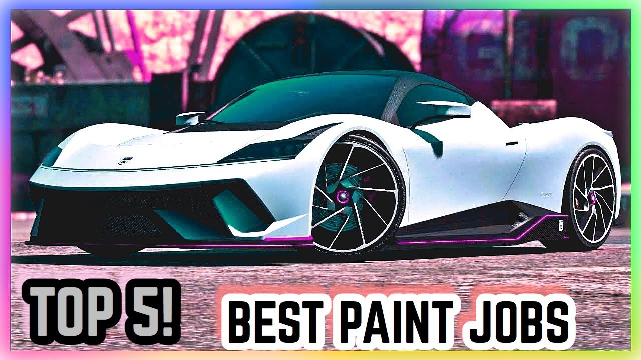 TOP 5 AWESOME PAINT JOBS FOR THE NEW GROTTI FURIA | Ferarri | ( NEW DLC ) | GTA 5 ONLINE