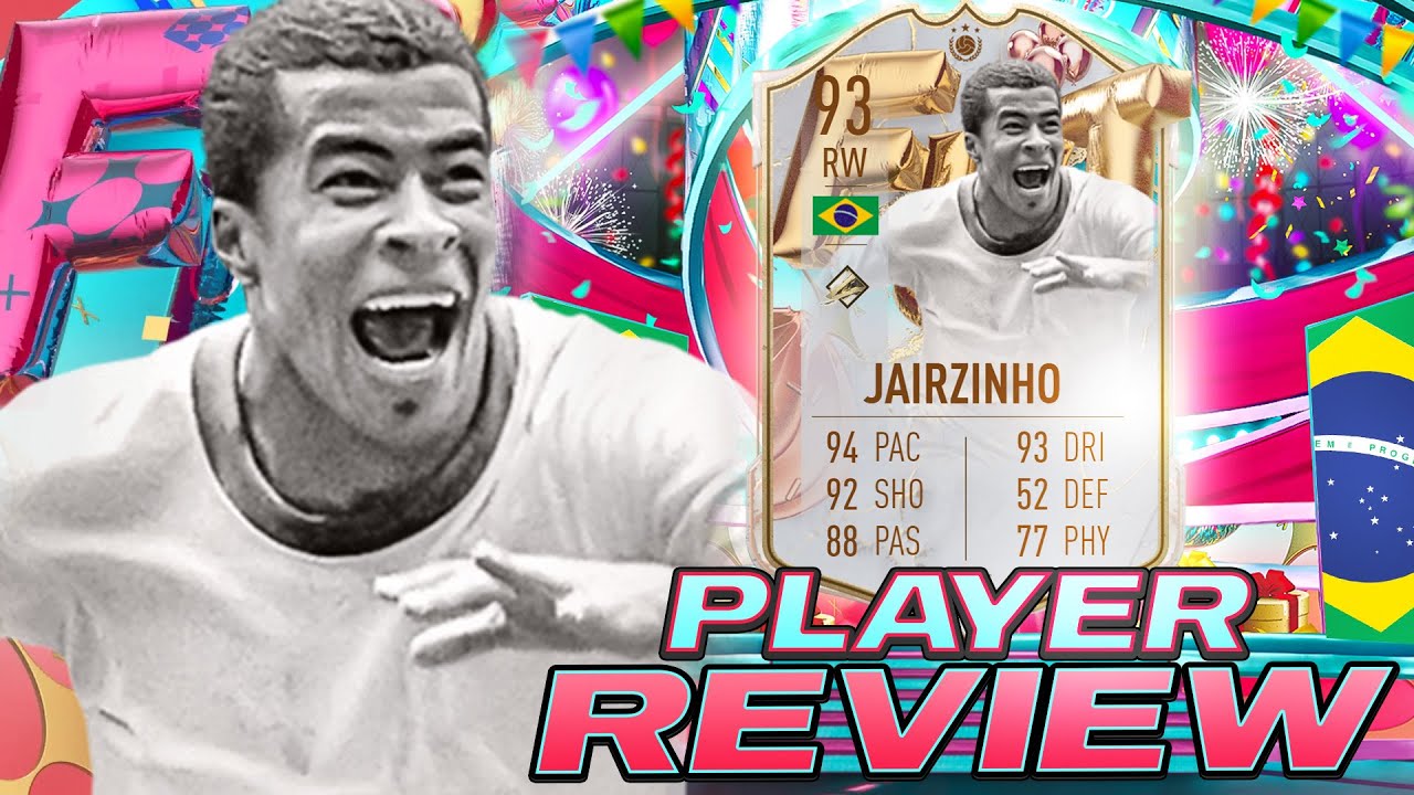 😳93 FUT BIRTHDAY ICON JAIRZINHO SBC PLAYER REVIEW - FIFA 23 ULTIMATE TEAM