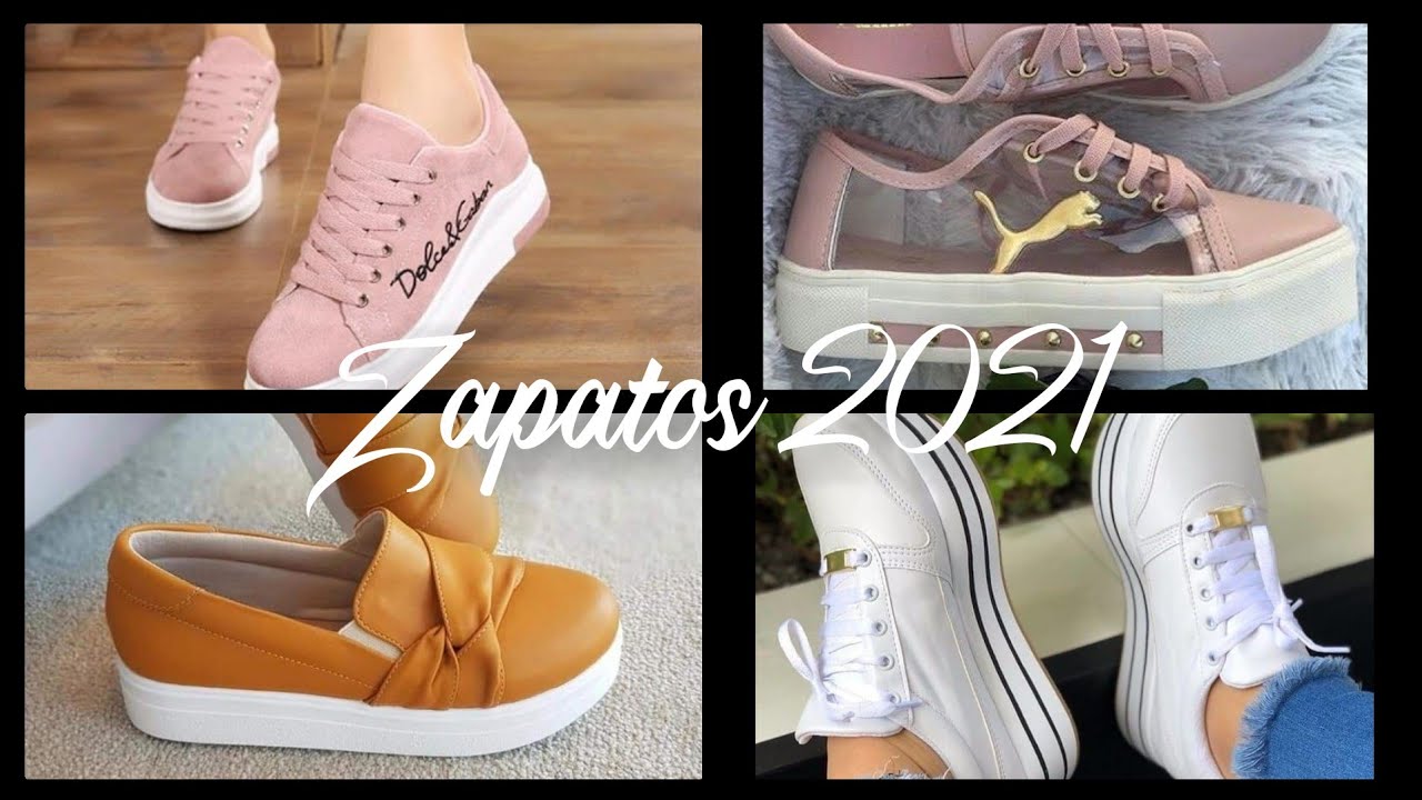 ZAPATOS DE MODA❤️ 2022/ fashion shous 2021/moda en zapatos 2021/tenis/ zapatos cómodos de mujer 2021