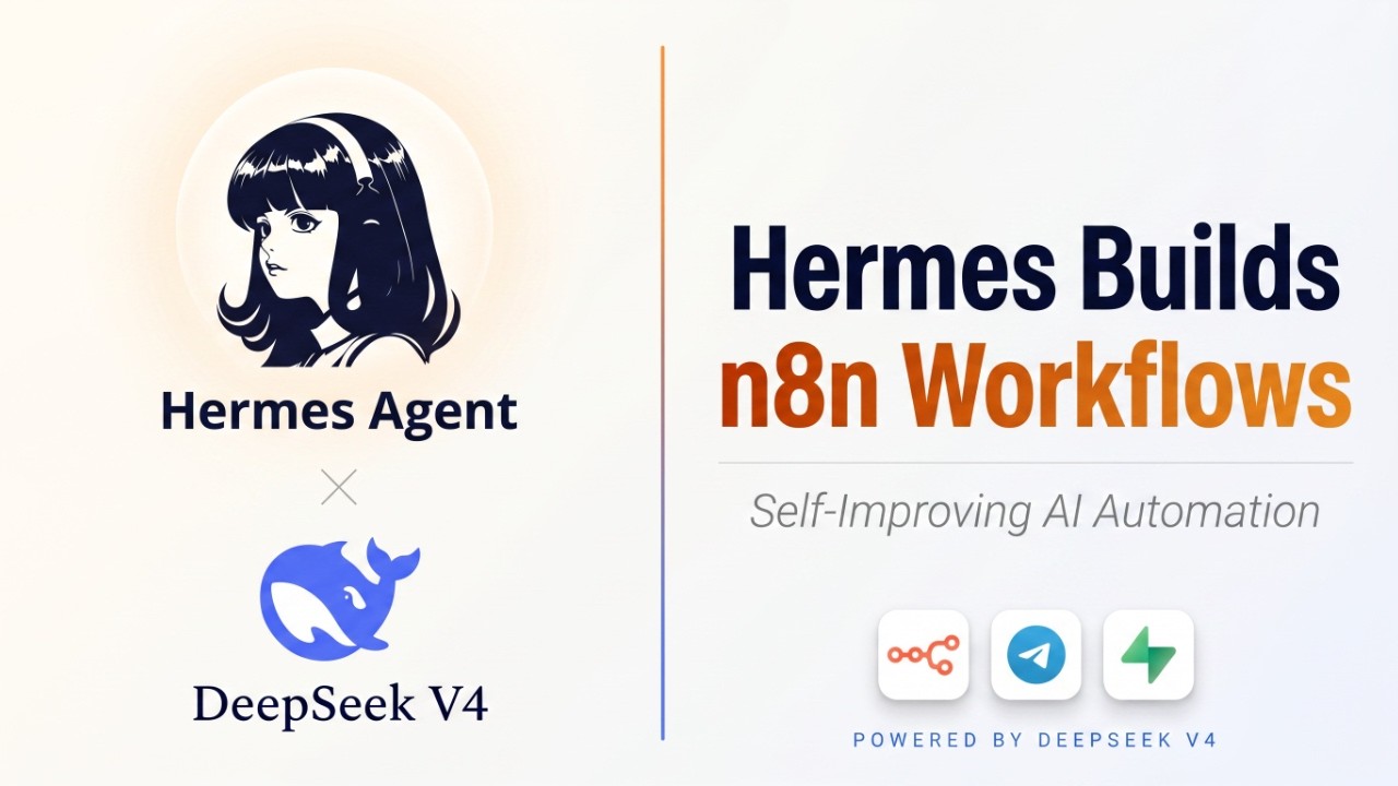 DeepSeek V4 Pro + Hermes Agent: Создавайте многофункциональные рабочие процессы через чат.