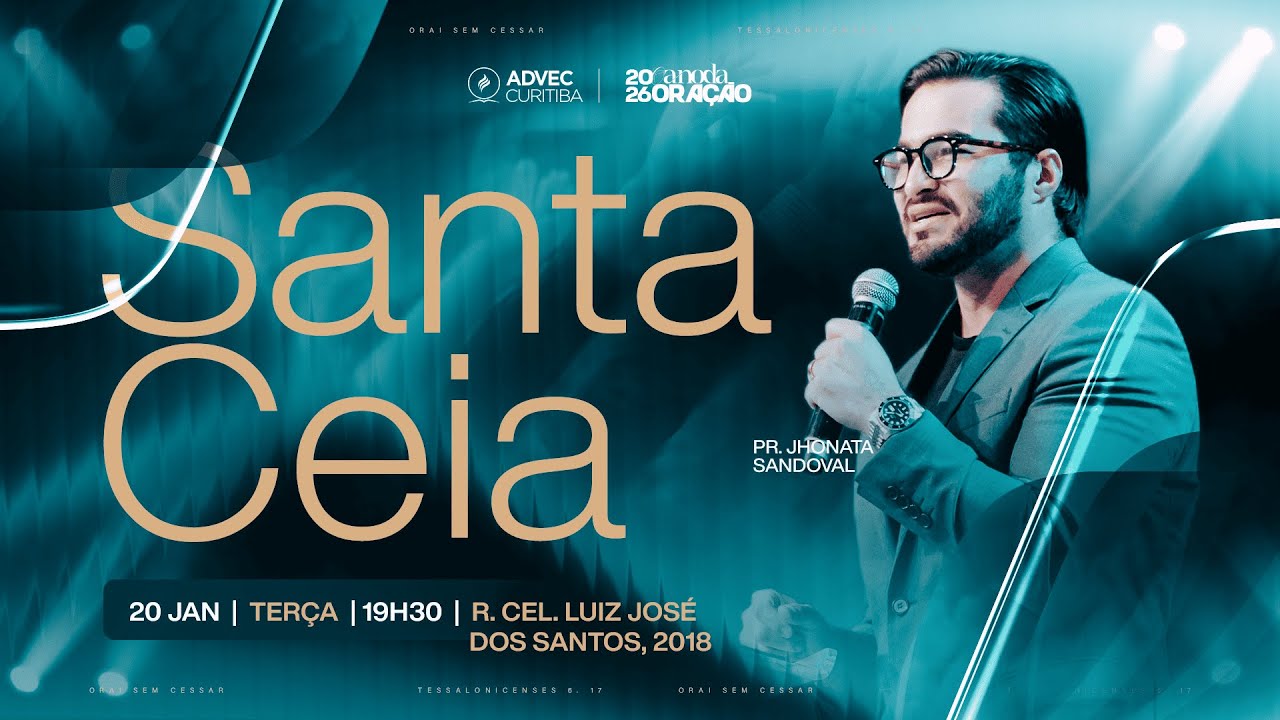 CULTO DE SANTA CEIA | PR. Jhonata Sandoval | 20/01/2026