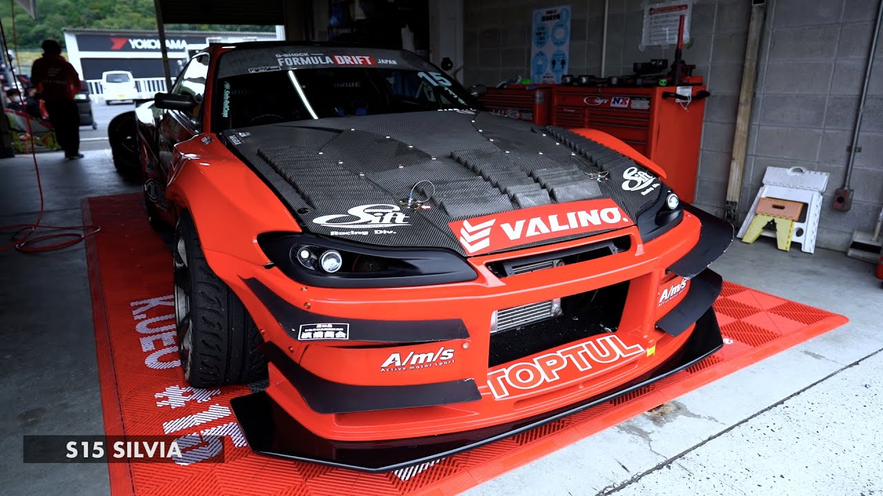 SILVIA S15 (VR38) - KATSUHIRO UEO / FORMULA DRIFT JAPAN Rd.4 Okayama #FDJOKA